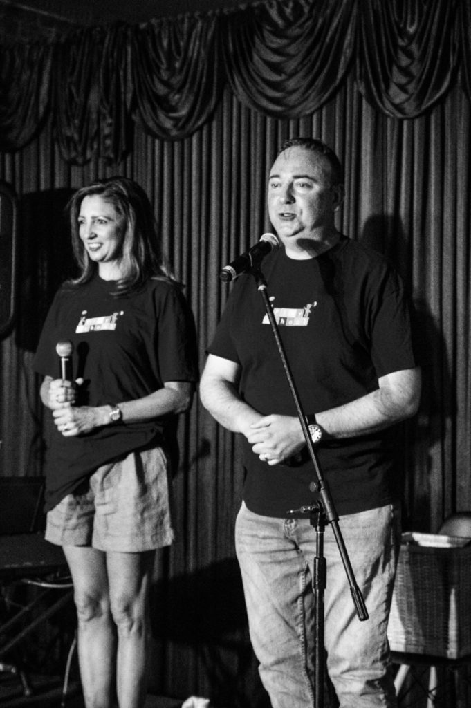 Becky Blake and Steve Davis in โInnuendo Everywhereโ
