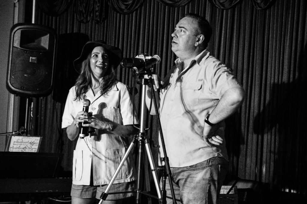 Becky Blake and Steve Davis