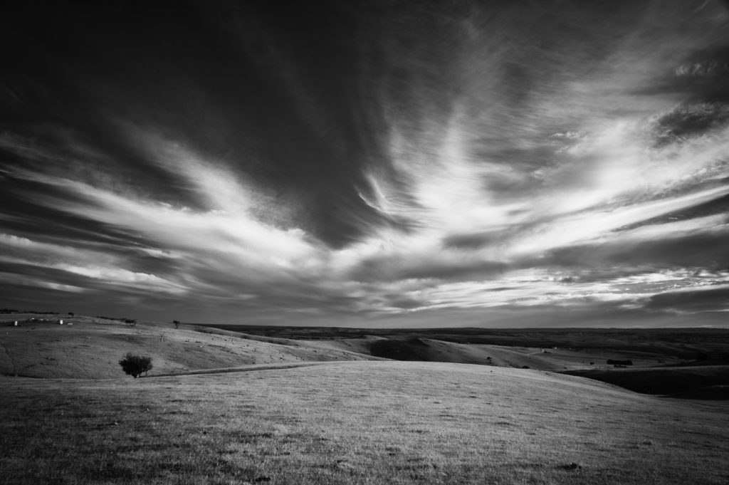 Fleurieu Peninsula and clouds