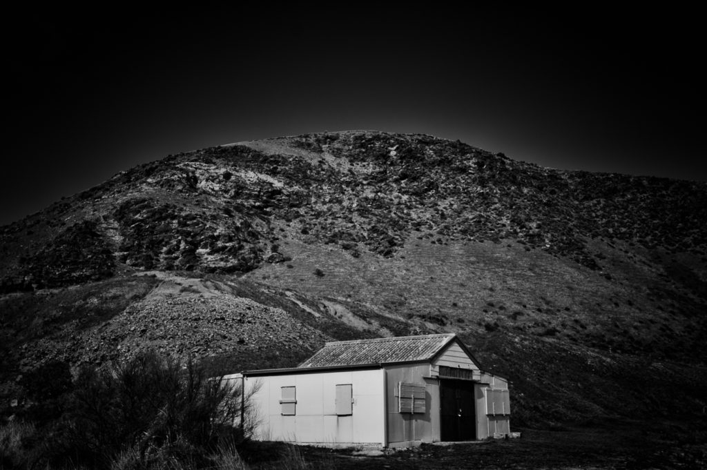 Fisherman's cabin, Shelly Beach, near Lady Bay, Normanville, South Australia