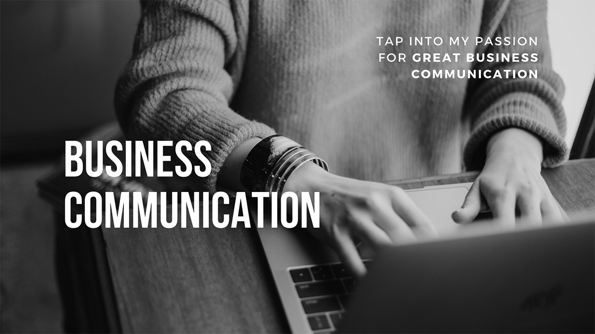 Business communication -Lee Hopkins
