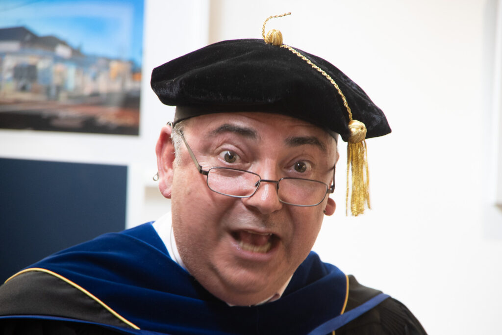 Professor Longsword from The MBA School Of MBA Credentials