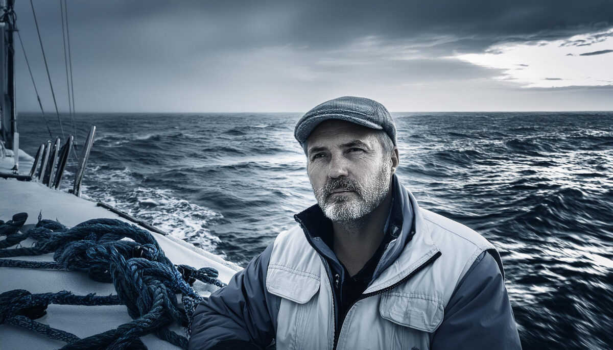 40-year-old ocean fisherman Jack Thompson