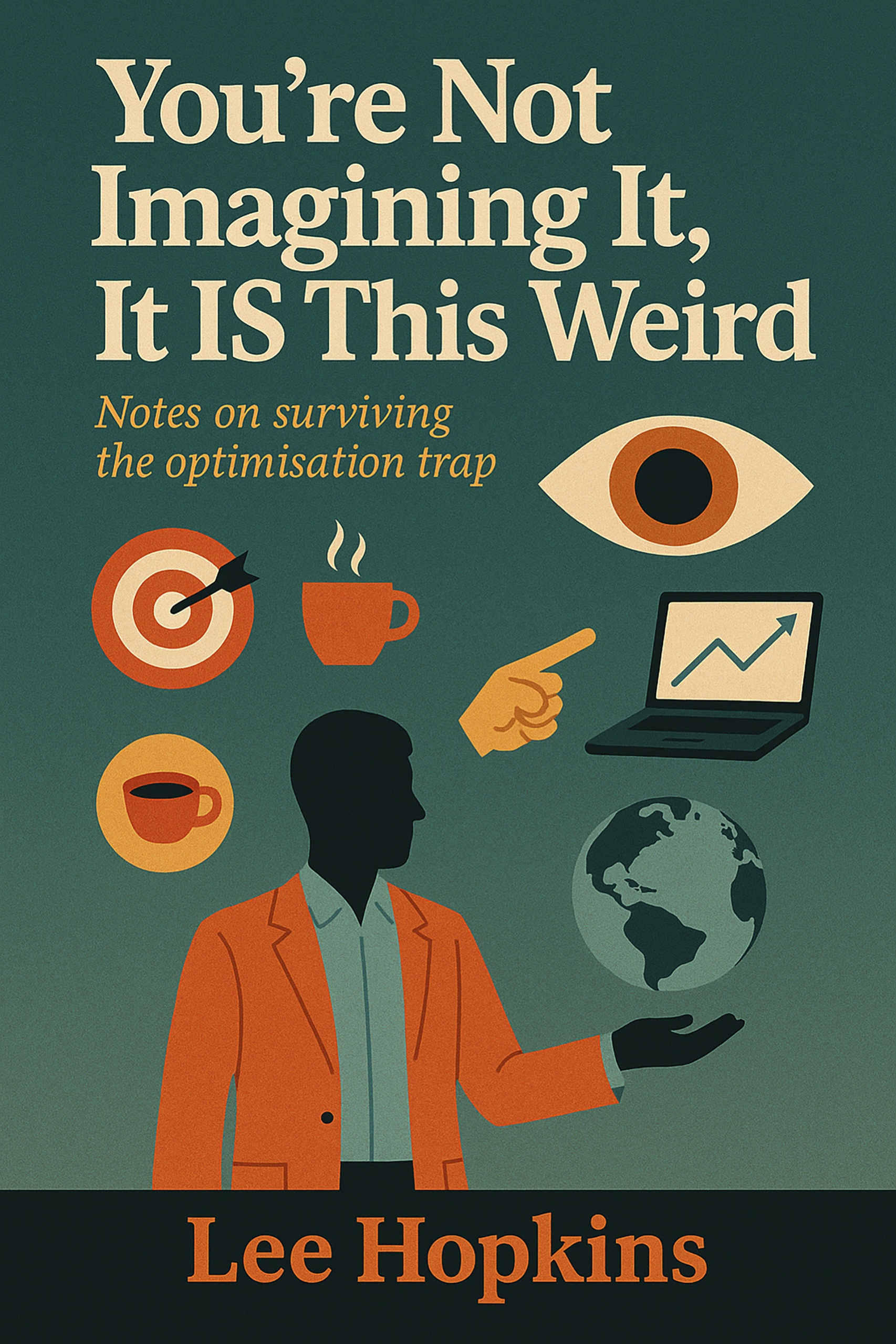 You're not imagining it, it IS this weird cover